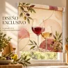 Estor Enrollable Cocina Vino Mediterráneo | Estores Iroa