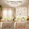 Estor Cocina Flores a Medida | Elegance 26 – Estores Iroa