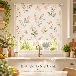 Estor Cocina Flores a Medida | Elegance 26 – Estores Iroa