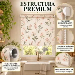 Estor Cocina Flores a Medida | Elegance 26 – Estores Iroa