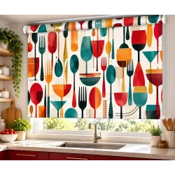 Estor Enrollable Cocina Moderno | Retro Pop 26 a Medida | Estores Iroa