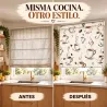 Estor Cocina Tazas de Café Marrón a Medida | Estores Iroa