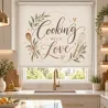 Estor Cocina con Frase a Medida | Cooking With Luxury 2627