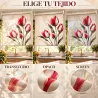 Estor Cocina Tulipanes Rojos a Medida | Estores Iroa