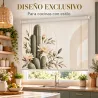 Estor Cocina Cactus a Medida | Luxury 05-26 – Estores Iroa