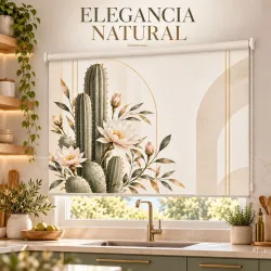 Estor Cocina Cactus a Medida | Luxury 05-26 – Estores Iroa