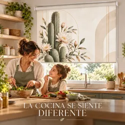 Estor Cocina Cactus a Medida | Luxury 05-26 – Estores Iroa