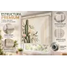Estor Cocina Cactus a Medida | Luxury 05-26 – Estores Iroa