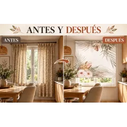 Estor Enrollable Floral a Medida | Floral 110 – Estores Iroa