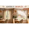 Estor Enrollable Floral a Medida | Floral 110 – Estores Iroa