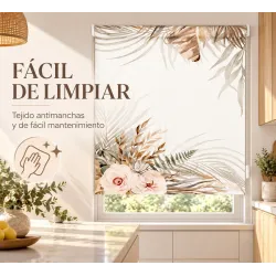 Estor Enrollable Floral a Medida | Floral 110 – Estores Iroa