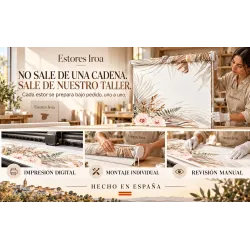 Estor Enrollable Floral a Medida | Floral 110 – Estores Iroa