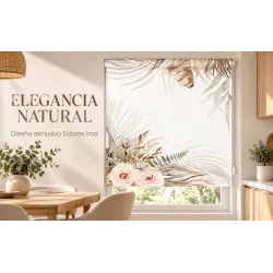 Estor Enrollable Floral a Medida | Floral 110 – Estores Iroa