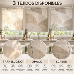 Estor Cocina Beige Moderno a Medida | Estores Iroa