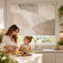 Estor Cocina Beige Moderno a Medida | Estores Iroa