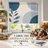 Estor Cocina Azul Moderno a Medida | Estores Iroa