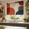 Estor Cocina Geométrico Moderno a Medida | Estores Iroa