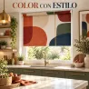 Estor Cocina Geométrico Moderno a Medida | Estores Iroa