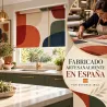 Estor Cocina Geométrico Moderno a Medida | Estores Iroa
