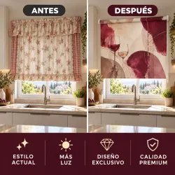 Estor Cocina Copas de Vino a Medida | Estores Iroa