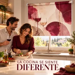 Estor Cocina Copas de Vino a Medida | Estores Iroa
