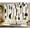 Estor para Cocina Cubiertos Verde Oliva a Medida | Estores Iroa