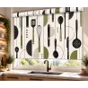 Estor para Cocina Cubiertos Verde Oliva a Medida | Estores Iroa