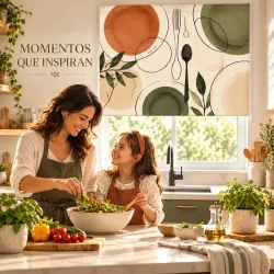 Estor Cocina Moderno Cubiertos a Medida | Estores Iroa