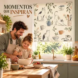 Estor Cocina Gatos a Medida | Estores Iroa