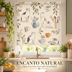 Estor Cocina Gatos a Medida | Estores Iroa