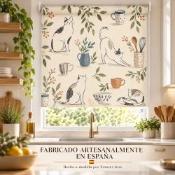 Estor Cocina Gatos a Medida | Estores Iroa