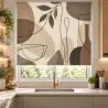 Estor Cocina Moderno a Medida | Cubiertos Geometric Nordic 27 | Estores Iroa