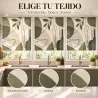 Estor Cocina Moderno a Medida | Cubiertos Geometric Nordic 27 | Estores Iroa