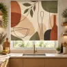 Estor Cocina Moderno a Medida | Cubiertos Geometric Nordic 27 | Estores Iroa