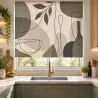 Estor Cocina Moderno a Medida | Cubiertos Geometric Nordic 27 | Estores Iroa
