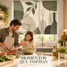 Estor Cocina Moderno a Medida | Cubiertos Geometric Nordic 27 | Estores Iroa