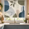 Estor Cocina Moderno a Medida | Cubiertos Geometric Nordic 27 | Estores Iroa