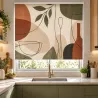 Estor Cocina Moderno a Medida | Cubiertos Geometric Nordic 27 | Estores Iroa