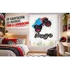 Estor Infantil Personalizado Coche de Carreras | Estores Iroa