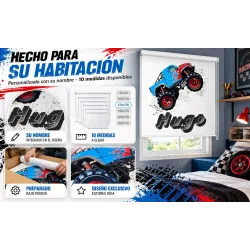 Estor Infantil Personalizado Coche de Carreras | Estores Iroa