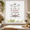 Estor Cocina con Frase Cocinamos con Amor a Medida | Estores Iroa