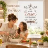 Estor Cocina con Frase Cocinamos con Amor a Medida | Estores Iroa
