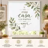 Estor Cocina con Frase Botánica 02-26 a Medida | Estores Iroa