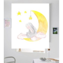 Estores Infantiles Niña Conejito 004