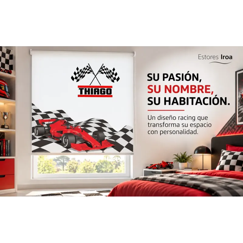 Estor Infantil Coches Personalizado | Estores Iroa