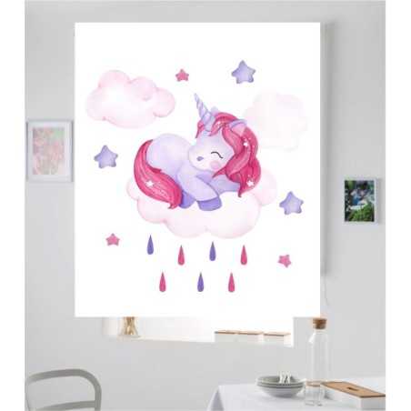 Estores Infantiles Unicornio 001