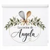 Estor Cocina a Medida con Nombre | Floral Gourmet | Estores Iroa