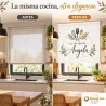 Estor Cocina a Medida con Nombre | Kitchen Botanical | Estores Iroa