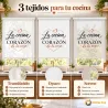 Estor Enrollable Cocina a Medida con Frase | Estores Iroa