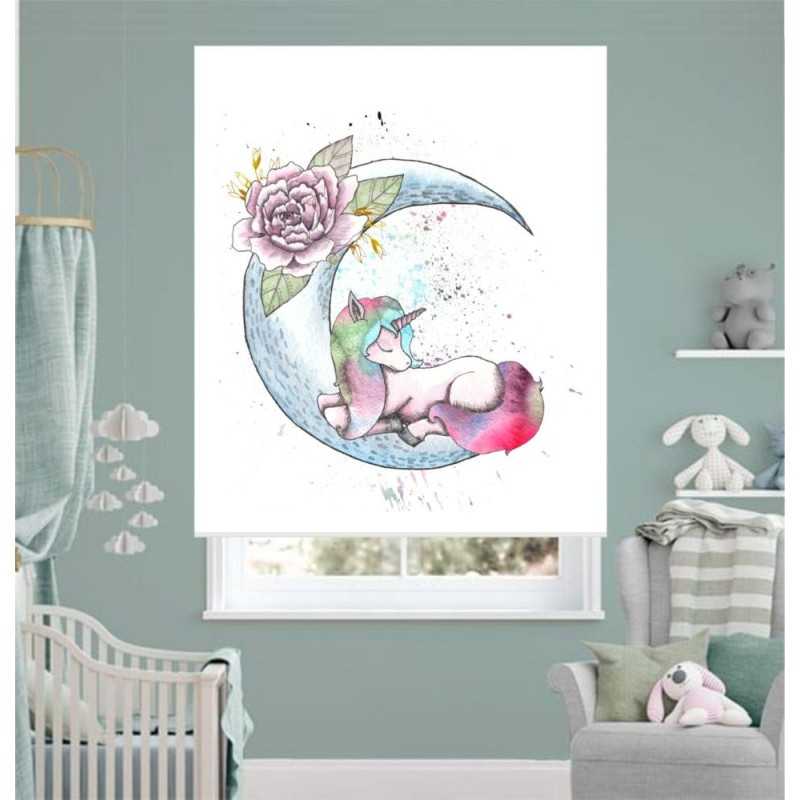 Estores Infantiles Unicornio 003